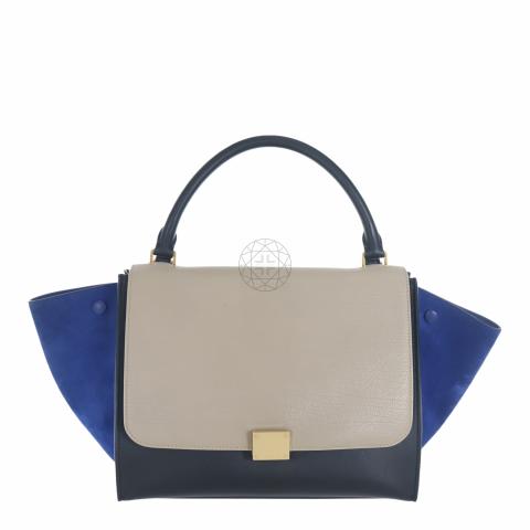 Celine tricolor trapeze on sale bag